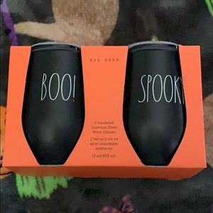 Rae Dunn 2020 Halloween Insulated Wine Glasses